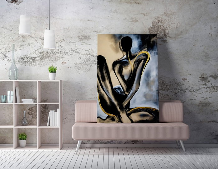 Wallity WY210 Cuadro decorativo en lienzo Multicolor 50 x 70 cm Wallity WY210 Cuadro decorativo en lienzo Multicolor 50 x 70 cm